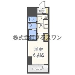 プレサンス難波クチュールの物件間取画像